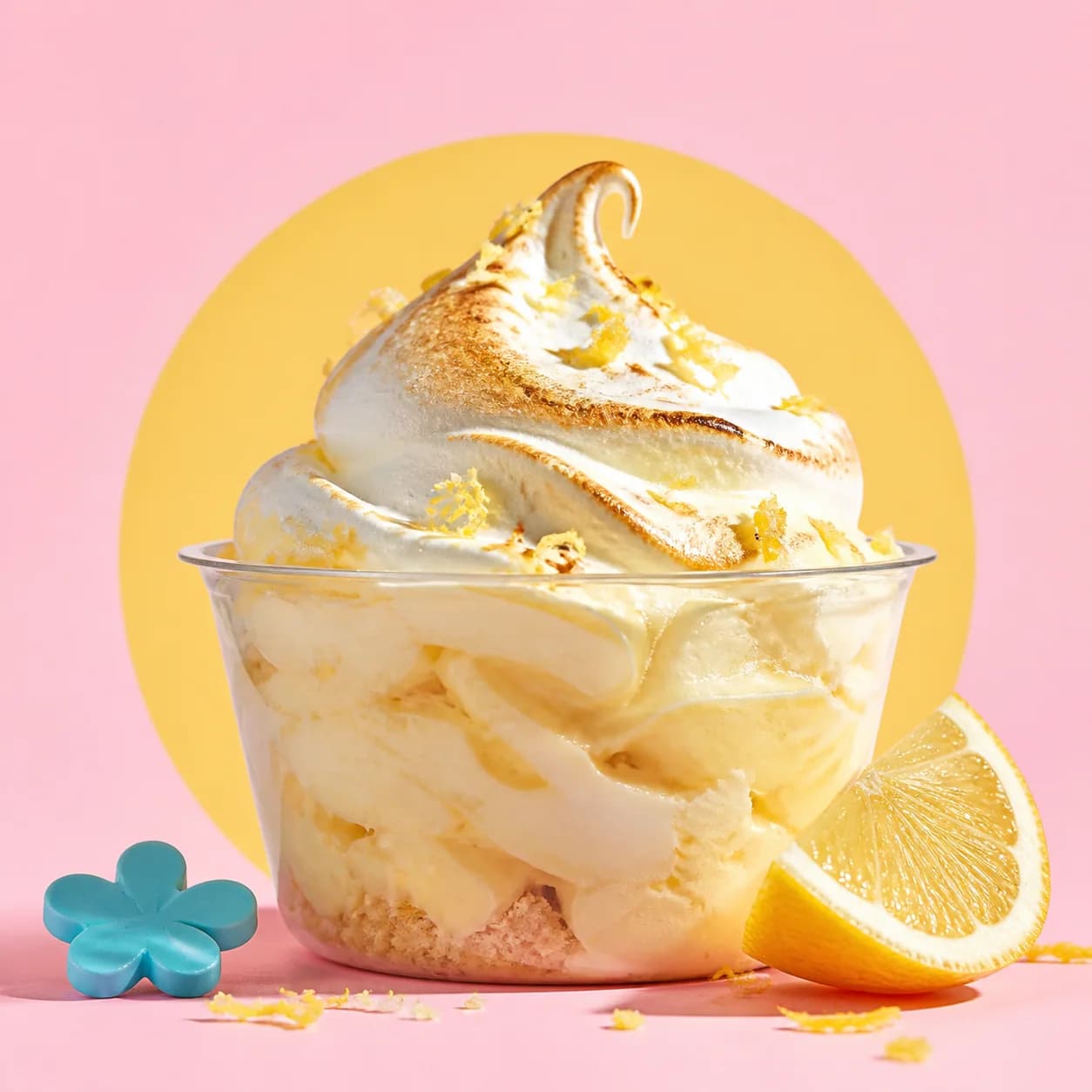 Helado sabor Lemon Pie